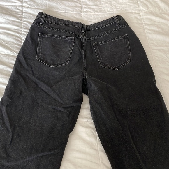 Black denim jeans with butterflies - Picture 6 of 7